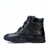Stivaletti bambini 3015 nero combinato