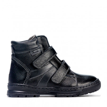 Stivaletti bambini 3015 nero combinato