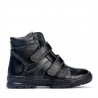 Stivaletti bambini 3015 nero combinato