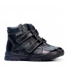 Stivaletti bambini 3015 nero combinato