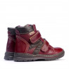 Stivaletti bambini 3015 bordeaux combinato