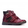 Stivaletti bambini 3015 bordeaux combinato