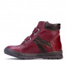 Stivaletti bambini 3015 bordeaux combinato