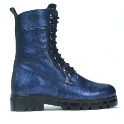 Stivaletti donna 3337 indigo perlato