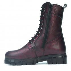 Stivali donna 3337 bordeaux perlato