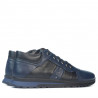 Scarpe casual uomo 4110 indaco+nero
