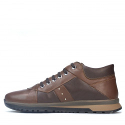 Scarpe casual uomo 4110 marrone+caffè