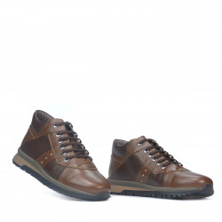 Scarpe casual uomo 4110 marrone+caffè