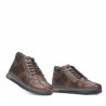 Scarpe casual uomo 4110 marrone+caffè