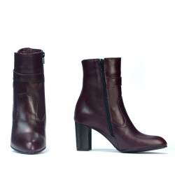 Stivaletti donna 1172 bordeaux
