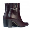 Stivaletti donna 1172 bordeaux