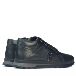 Scarpe casual uomo 4110 nero+grigio