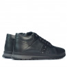 Scarpe casual uomo 4110 nero+grigio