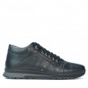 Scarpe casual uomo 4110 nero+grigio