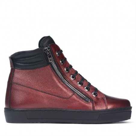 Stivaletti 3339 bordeaux perlato