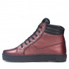 Stivaletti 3339 bordeaux perlato