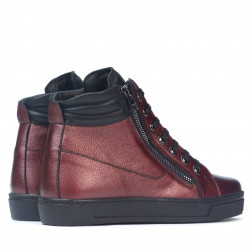 Stivaletti 3339 bordeaux perlato