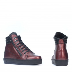 Stivaletti 3339 bordeaux perlato