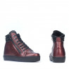 Stivaletti 3339 bordeaux perlato