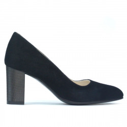 Scarpe eleganti donna 1273 nero camoscio