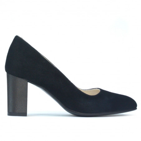 Scarpe eleganti donna 1273 nero camoscio