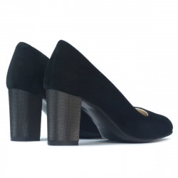 Scarpe eleganti donna 1273 nero camoscio