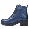Stivaletti donna 3307 indaco perlato