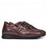 Scarpe sportive/casual donna 6005 bordeaux combinato