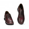 Scarpe sportive/casual donna 6005 bordeaux combinato