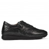 Scarpe sportive/casual donna 6005 nero combinato