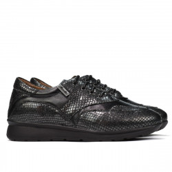 Scarpe sportive/casual donna 6005 nero combinato