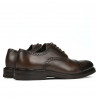 Scarpe eleganti da uomo 896 a caffè