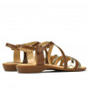 Sandali donna 5058 marrone combinato