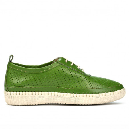Mocassini donna 688 verde chiaro