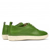 Mocassini donna 688 verde chiaro
