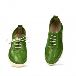 Mocassini donna 688 verde chiaro