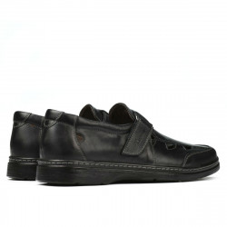 Mocassini uomo (taglie grandi) 897m nero