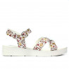 Sandali donna 5049-1 floreale multicolore