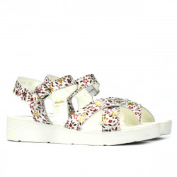 Sandali donna 5049-1 floreale multicolore