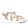 Sandali donna 5049-1 floreale multicolore