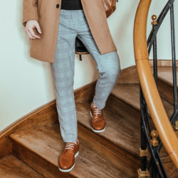 Scarpe casual uomo 889 cognac