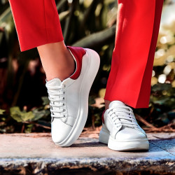 Scarpe sportive donna 6008 bianco combinato
