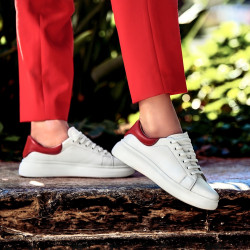 Scarpe sportive donna 6008 bianco combinato