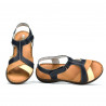 Sandali donna 5046 indaco combinato