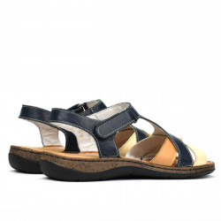 Sandali donna 5046 indaco combinato
