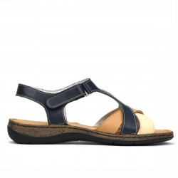 Sandali donna 5046 indaco combinato