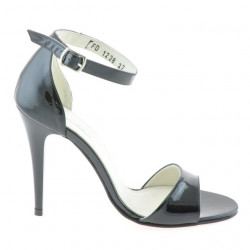 Sandali donna 1238 vernice nera
