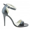 Sandali donna 1238 vernice nera