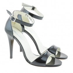 Sandali donna 1238 vernice nera
