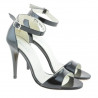 Sandali donna 1238 vernice nera